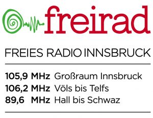 FREIRAD Logo und Frequenzen