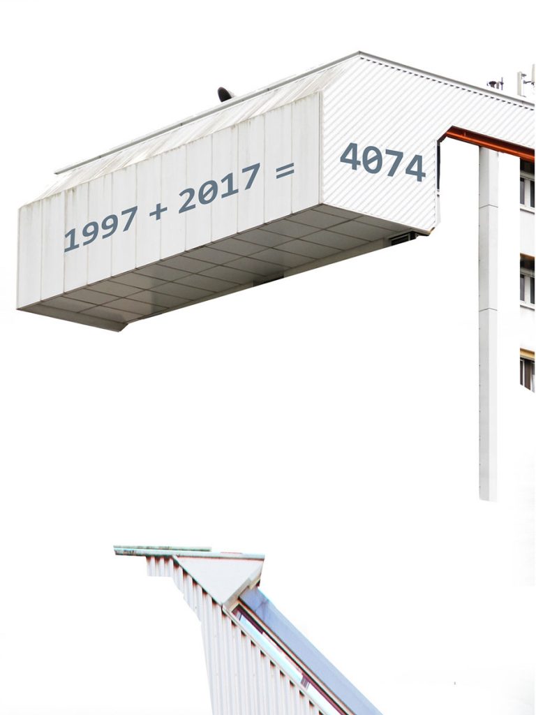 Siegerprojekt der Ausschreibung Reflexionen. Ort und Wort anlässlich der 20 Jahr Feier